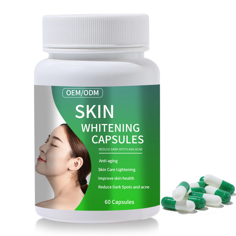 Anti Aging Skin Whitening Capsules Collagen Glutathione Supplement For Reduce Dark Spots And Acne