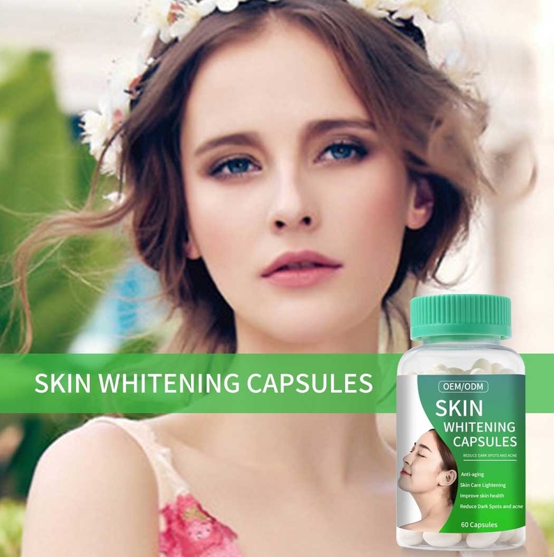 Anti Aging Skin Whitening Capsules Collagen Glutathione Supplement For Reduce Dark Spots And Acne