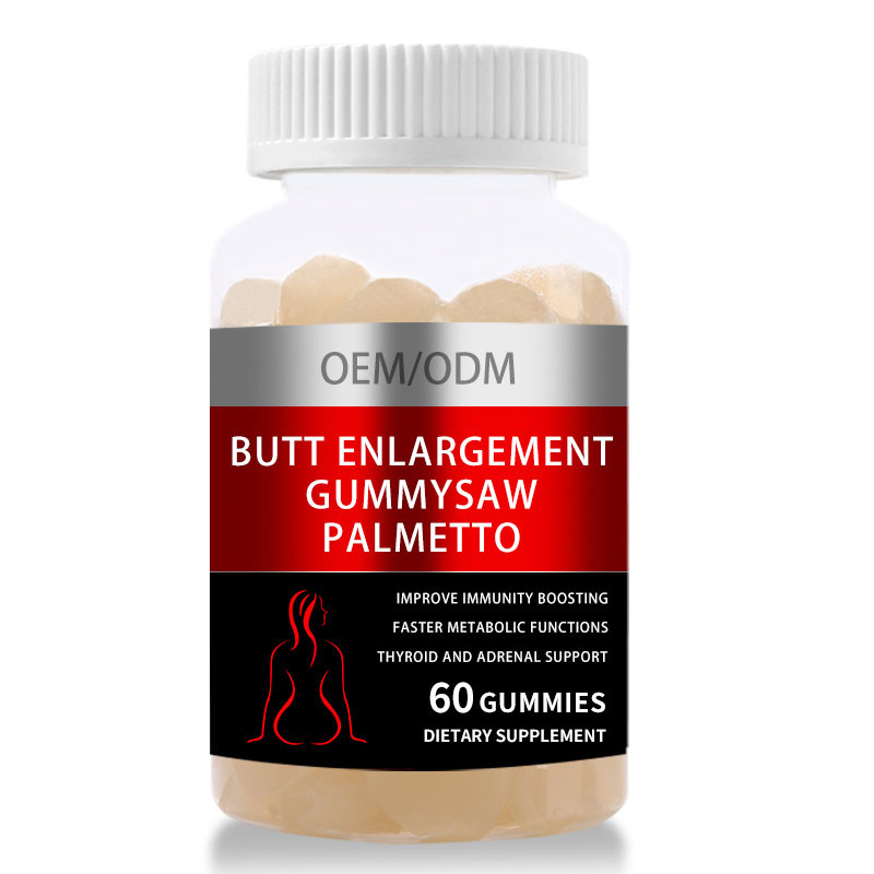 HACCP Butt Breast Increase Black Maca Female Enhancement Gummies For Buttock Hip Lifting