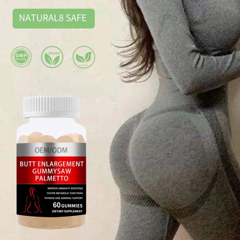 HACCP Butt Breast Increase Black Maca Female Enhancement Gummies For Buttock Hip Lifting