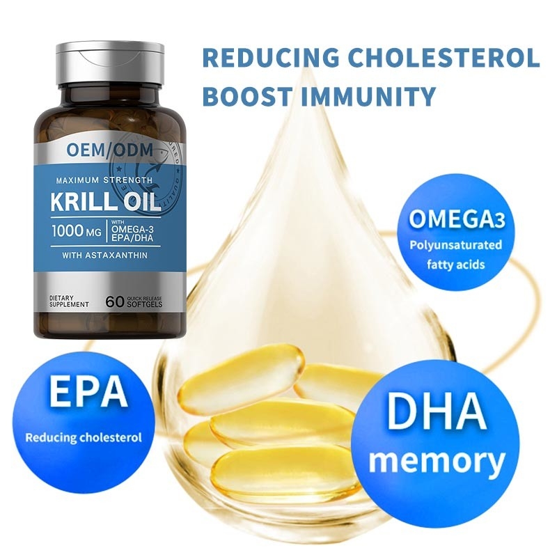 OEM Halal Fish Oil Omega 3 Softgels Epa Dha Supplement For Reducing Cholesterol