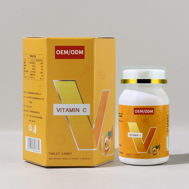 Private Label vegan Biotin Vitamin Gummies Vitamin C Candy For Immunity Supported
