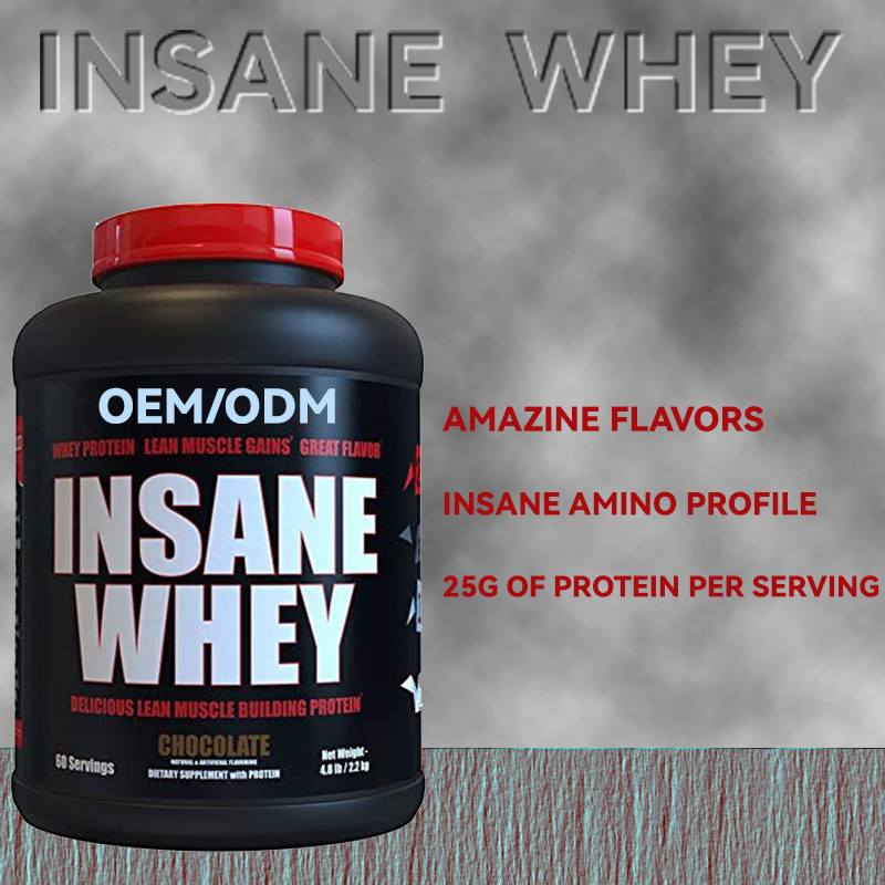 2.2g Supplements OEM Protein Powder 80 Bulk Isolate Concentrate 100% Gold Standard Whey Protein