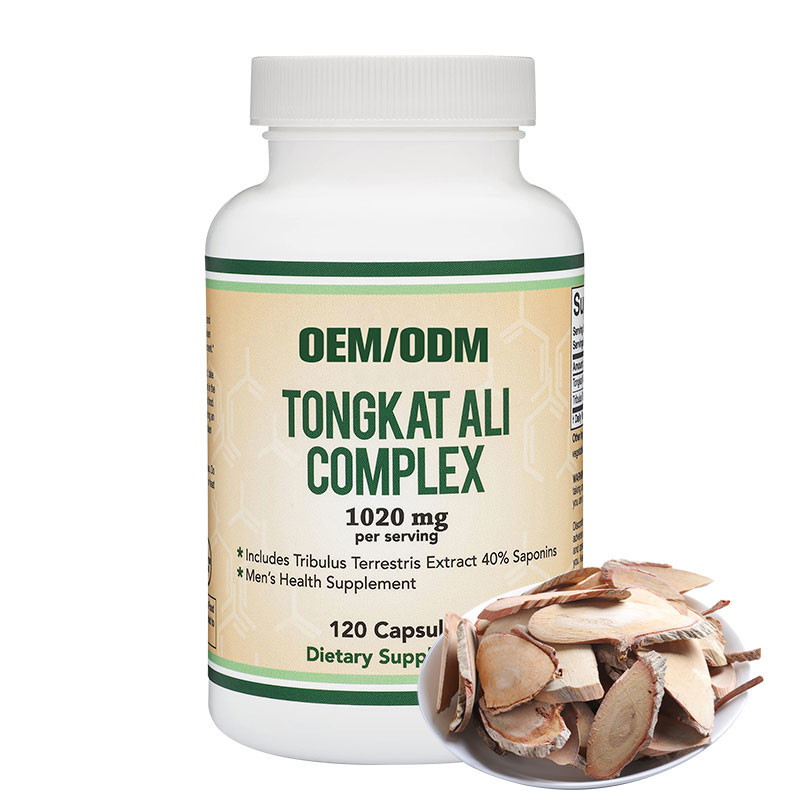 Herbal hormone Capsules Men's Health Supplement Tongkat Ali Extract With Tribulus Terrestris