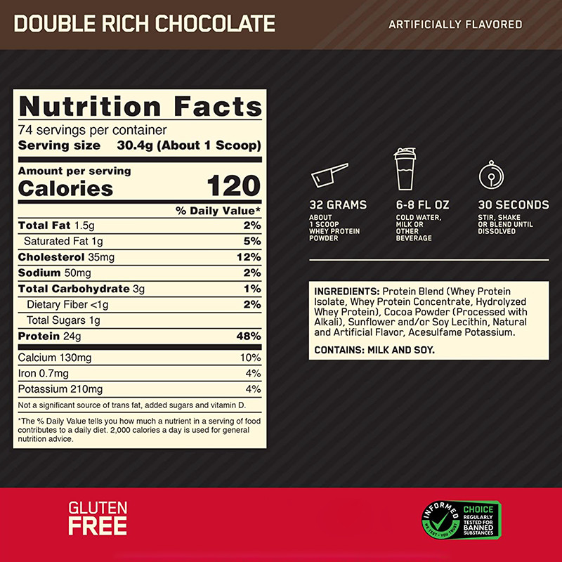 Health Care Supplements OEM Organic Whey Protein Powder Bulk Whey Protein Optimum Nutrition