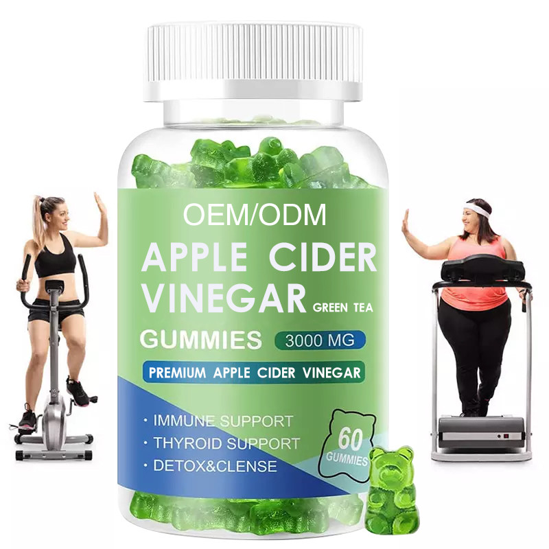 Oem Apple Cider Gummies Vegan Organic Keto Bhb Slim Weight Loss Apple Cider Vinegar Candy