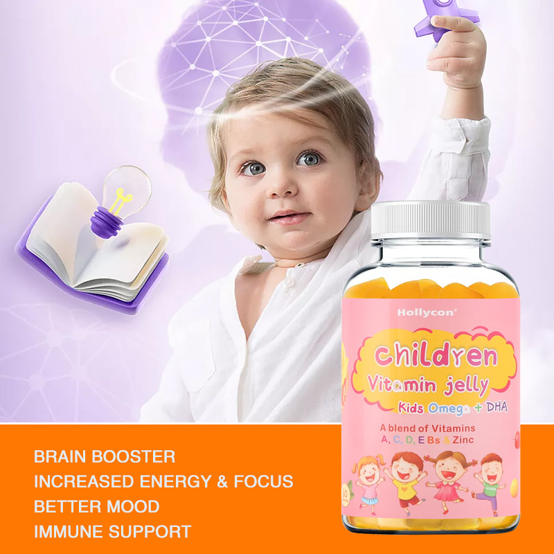 Multivitamin Healthcare Supplement OEM Daily 60 Zinc Bear Gummy Vitamins C For Children