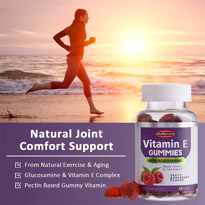 Custom Flavor Supplements OEM Vitamin E Gummies Bone Health And Immune Support Gummies