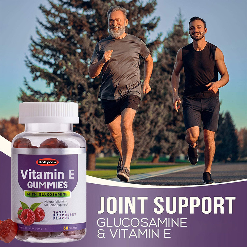 Custom Flavor Supplements OEM Vitamin E Gummies Bone Health And Immune Support Gummies