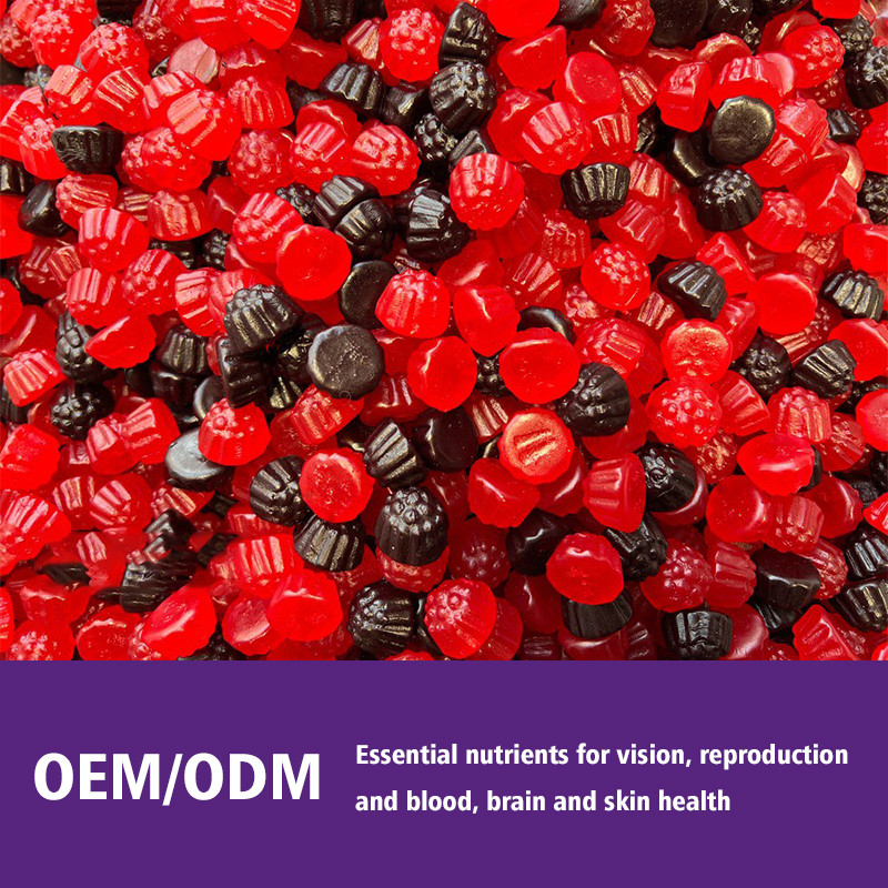 Custom Flavor Supplements OEM Vitamin E Gummies Bone Health And Immune Support Gummies