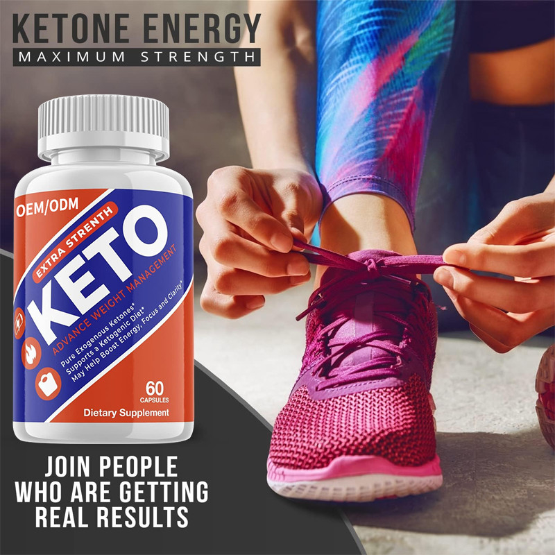 FDA Keto Slim Capsules Weight Fat Management Loss Keto Supplement For Women And Men