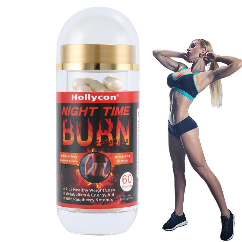Private Label Healthcare Supplements OEM Support Weight Loss Night Time Fat Burn Capsules