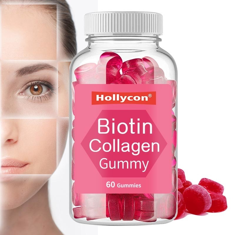 Natural Vitamin Biotin Gummies Hair Growth For Hair Skin Nails Biotin Vitamins Gummies