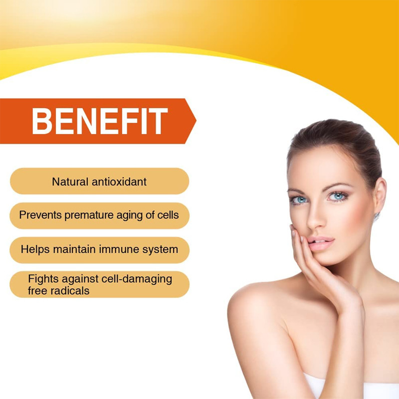 Multivitamin Whiten Skin Capsules Vitamin E 400 IU 100 Softgels More Than 3 Month Supply