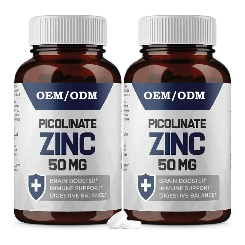 OEM Zinc Picolinate 30mg Well Absorbed Supplement For Growth Immune Function Capsules
