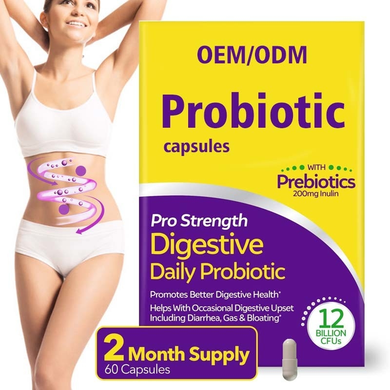 Probiotics Fat Cutter Supplements For Women Men 60 Capsules Non GMO Gluten Free