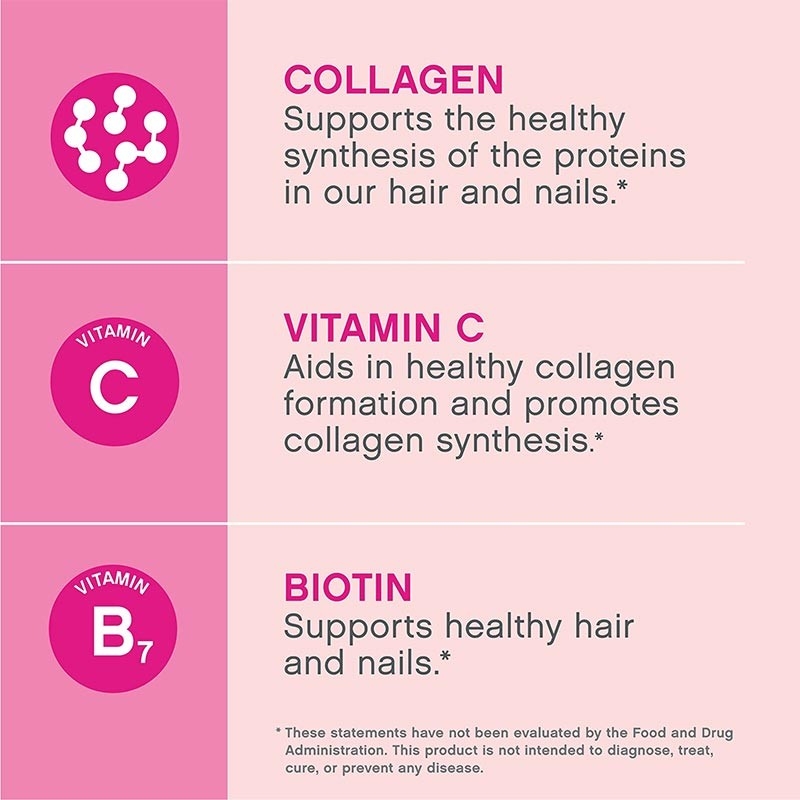 Collagen Supplements OEM Hair Skin And Nail Support Organic Vitamin C Tablets
