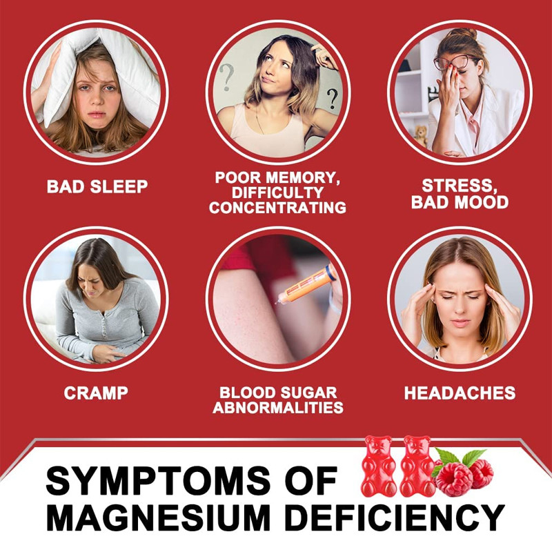 Gluten Free Melatonin Vitamin Gummies Support Sleep Relax Melatonin Vitamin D Magnesium Lemon Balm Extract
