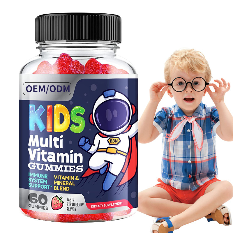 Kids Multivitamin Gummy All 13 Essential Vitamins Key Minerals Immune Support Dietary Supplement