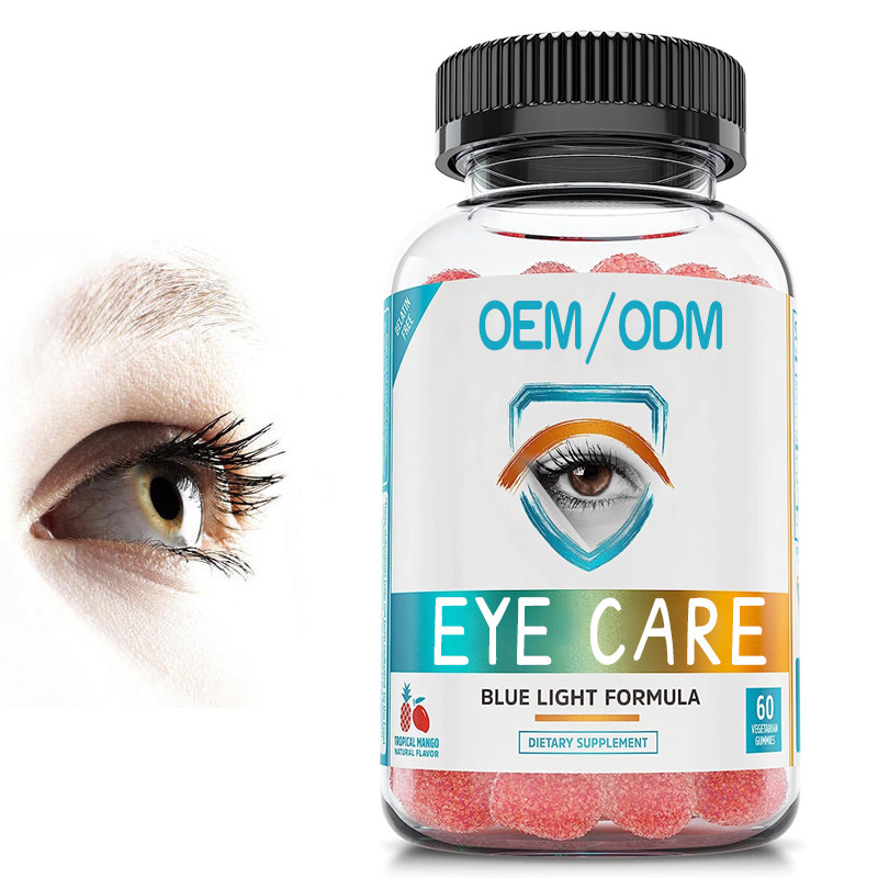 GMPC Eye Care Vitamins For Adults Kids Gummy For Eye Health Supplements
