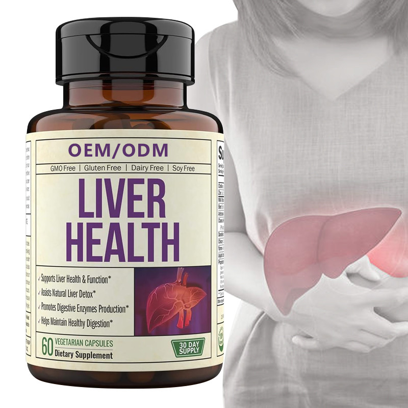 Liver Health Formula Supplement OEM For Liver Detox Cleanse Artichoke Extract With Milk Thistle Liver Support