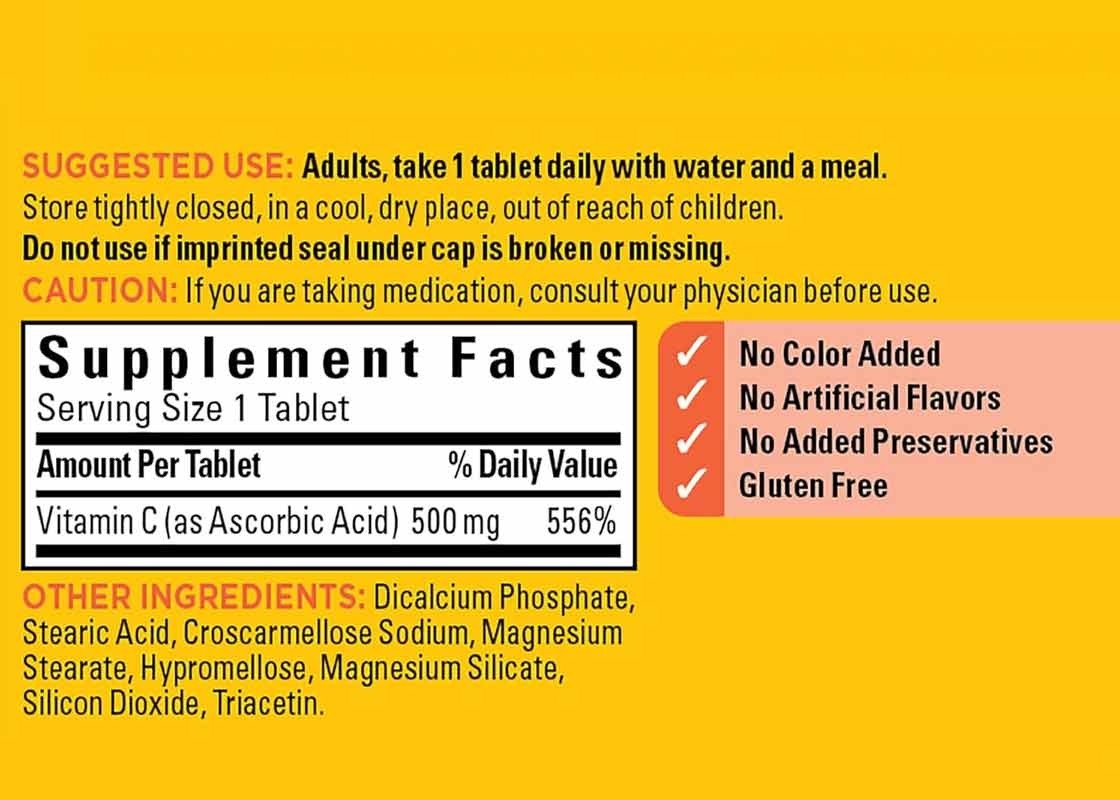 Private Label ODM Dietary Supplement Skin Lightening Pills For Skin Whitening Vitamin C Tablets