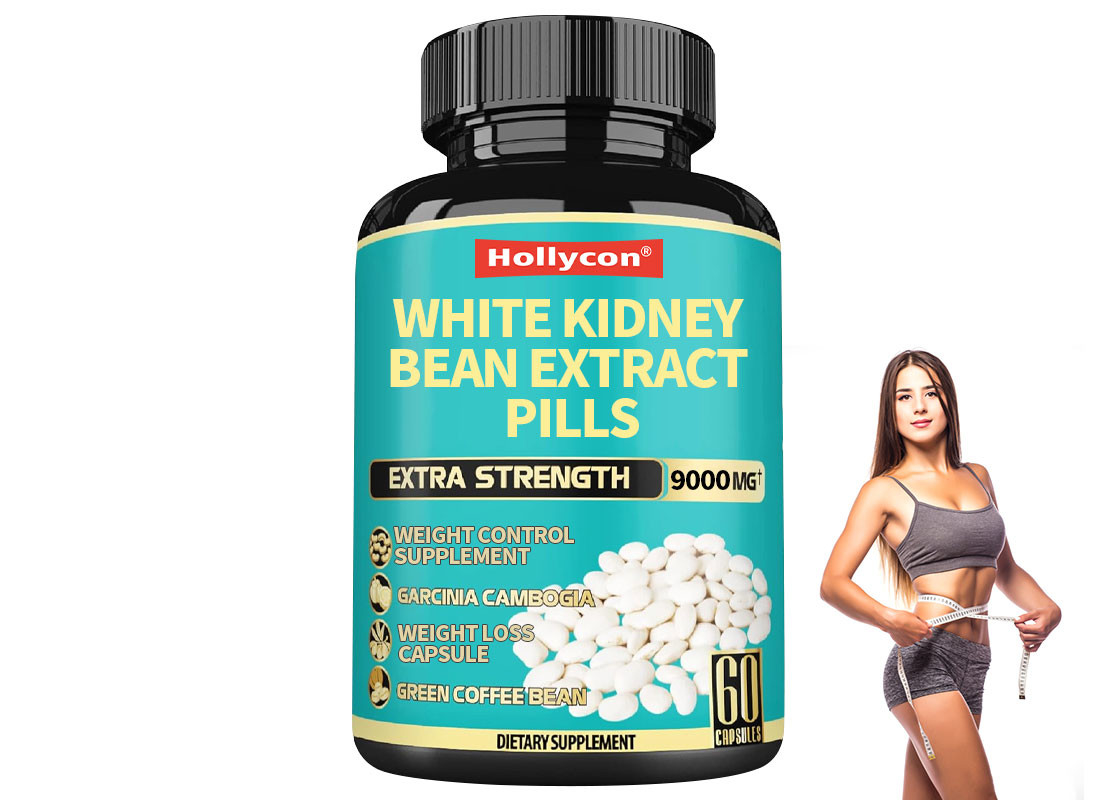 FDA White Kidney Bean Extract Pills Support For Metabolize Fat Weight Loss Supplement
