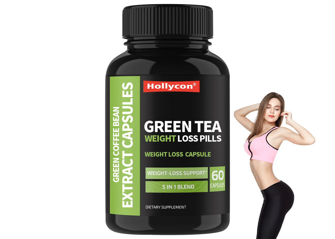 Green Tea Weight Loss Pills Dietary Supplements Suppot For Fat Oxidation Immune Health