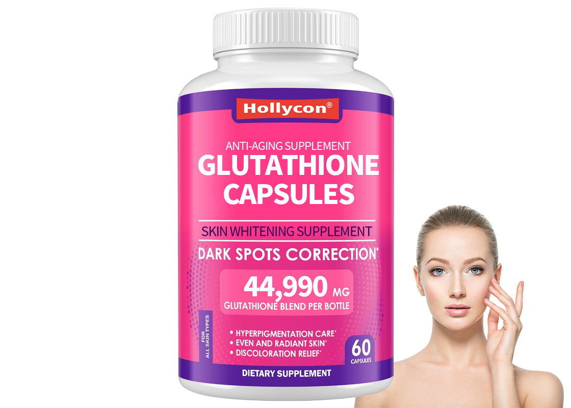 OEM Glutathione Capsules Help To Even Skin Tone Skin Whitening Pills Anti Aging Supplement