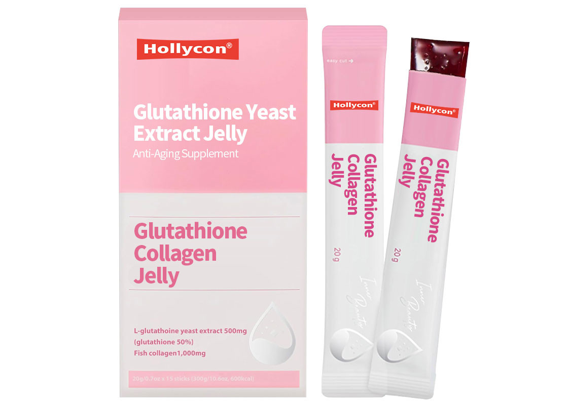 ODM Glutathione Collagen Jelly Support For Skin Health Anti Aging Supplement Glutathione Yeast Extract Jelly