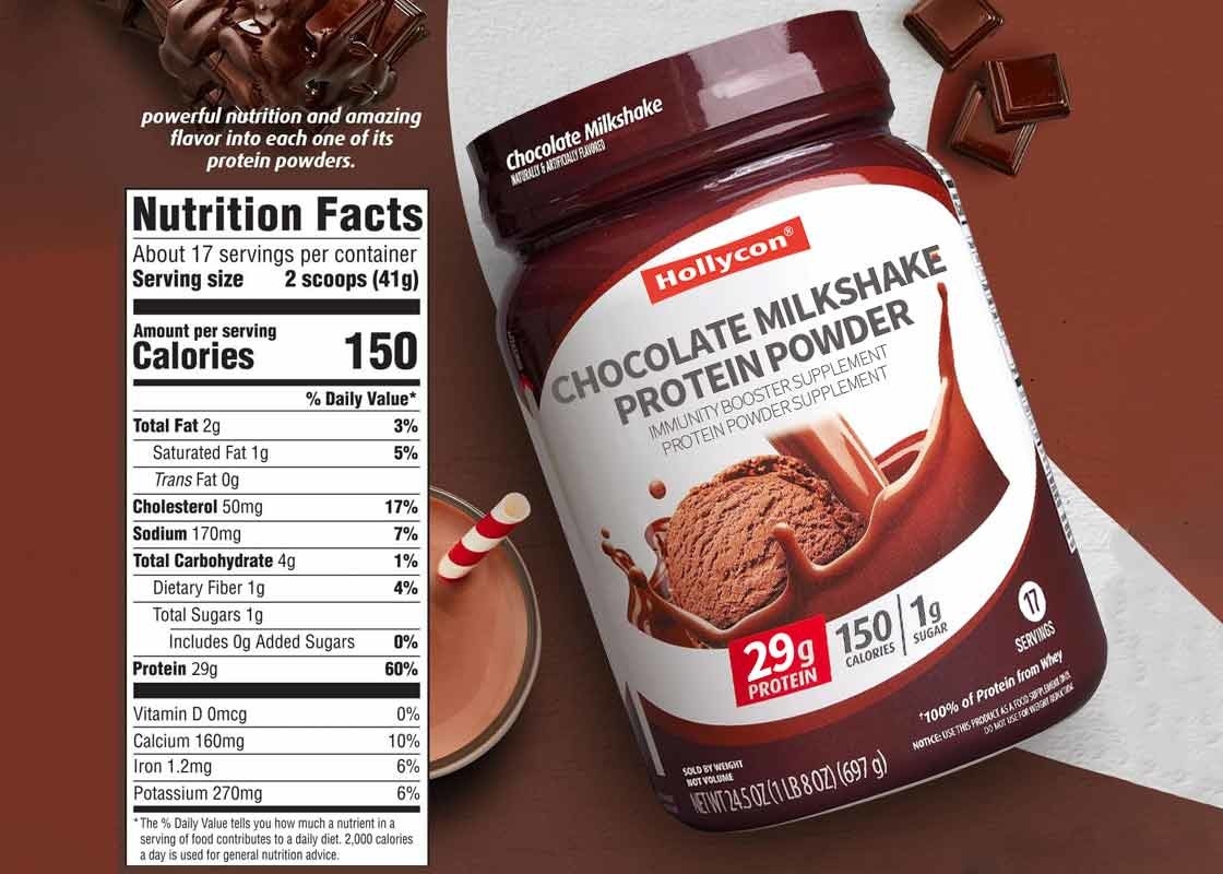 MSDS Chocolate Milkshake Protein Powder Supports For Increasing Muscle Mass Strength Immunity Booster Supplement