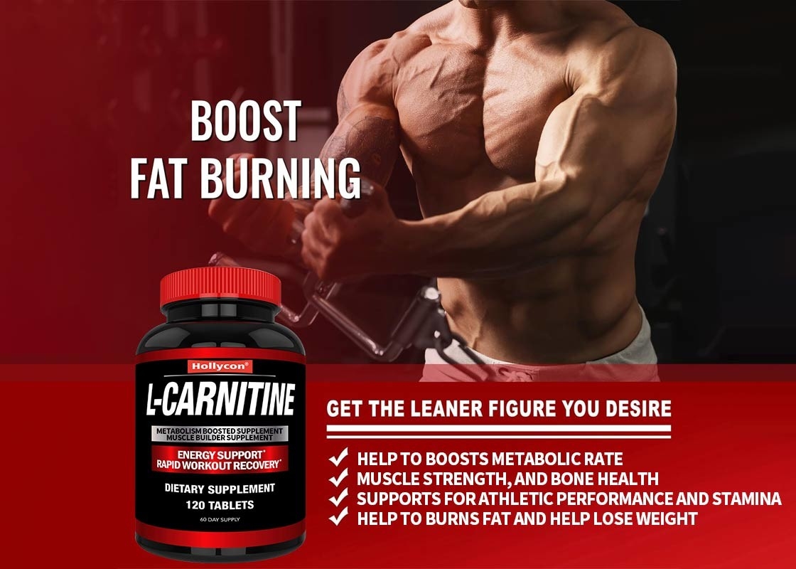 Food Grade L-Carnitine Tablet Help To Boosts Metabolic Rate Muscle Strength Muscle Builder Supplement