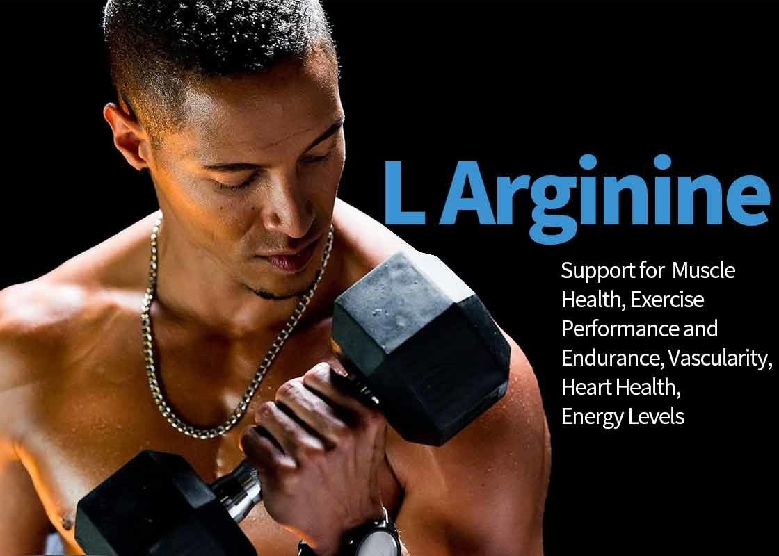 L Arginine And Nitric Oxide Supplement Support For  Muscle Health Muscle Health Supplement