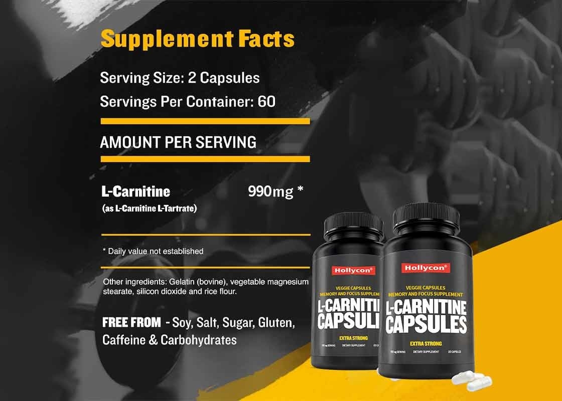 GMPC L-Carnitine Capsules Help To Elevate Mental Clarity And Focus Memory Focus Supplement