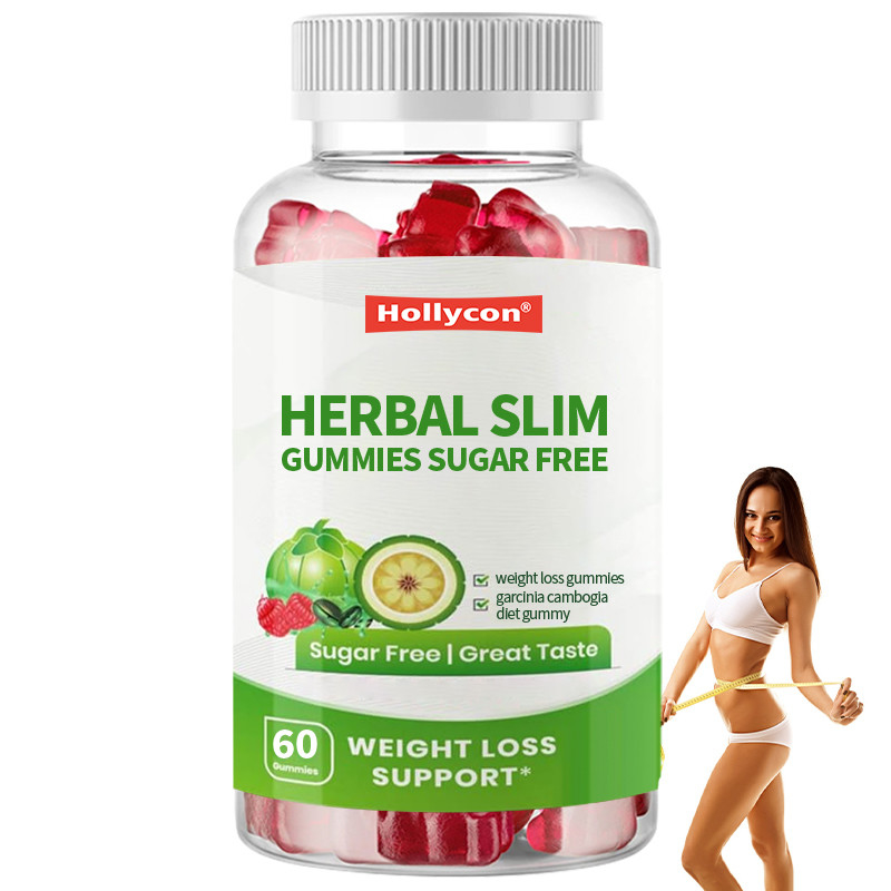 Customize Herbal Slim Gummies Sugar Free Weight Loss Gummies Apple Cider Vinegar Garcinia Cambogia Diet Gummy