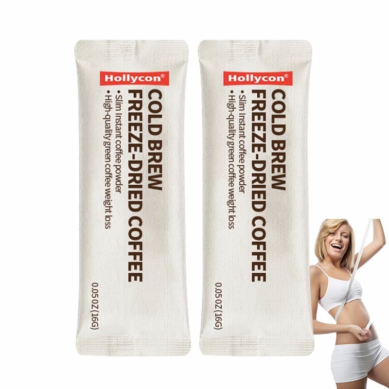 Cold Brew Freeze-Dried Coffee Slim Instant Coffee Powder High Quality Green Coffee Weight Loss