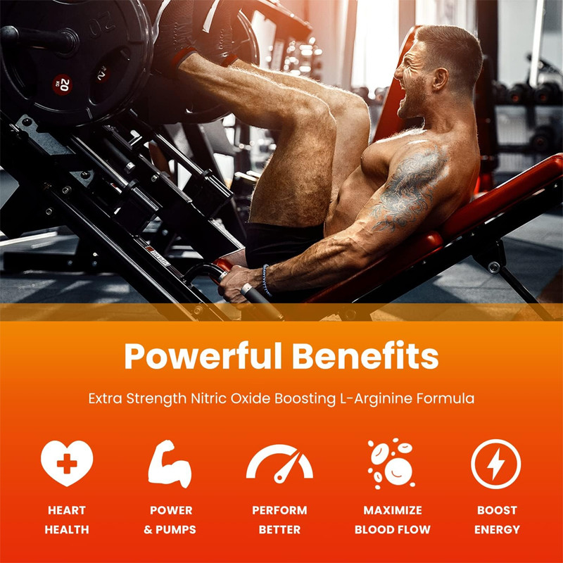 OEM Premium L Arginine Supplement L-Arginine Powder & L Citrulline Enhanced With Grape Seed & Ginger