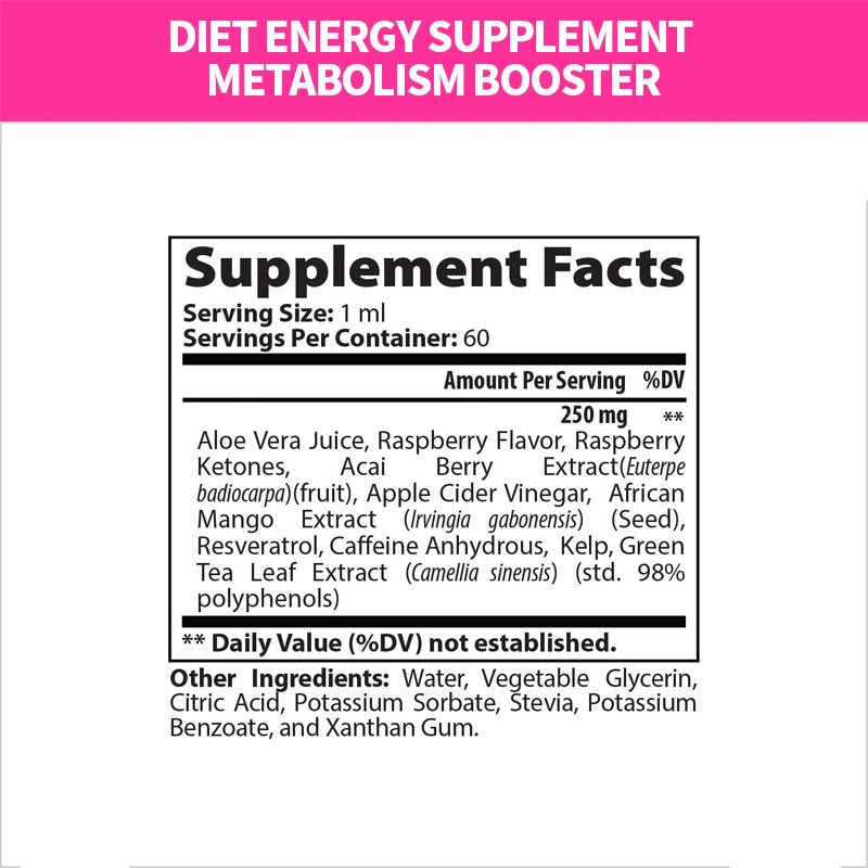 Weight Loss Perfect Keto Raspberry Ketone Drops Appetite Suppressant Fat Burner For Men And Women Diet Energy Supplement