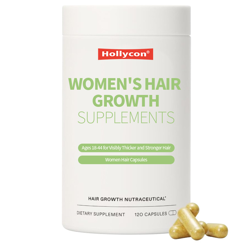 Customize Women'S Hair Growth Supplements Ages 18-44 For Visibly Thicker And Stronger Hair Women Hair Capsules