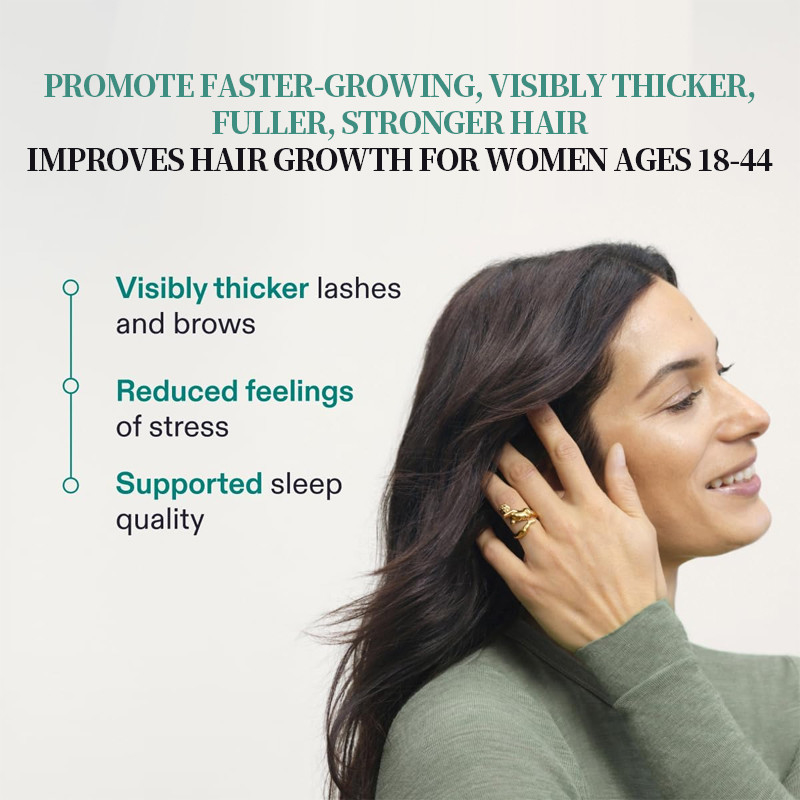 Customize Women'S Hair Growth Supplements Ages 18-44 For Visibly Thicker And Stronger Hair Women Hair Capsules