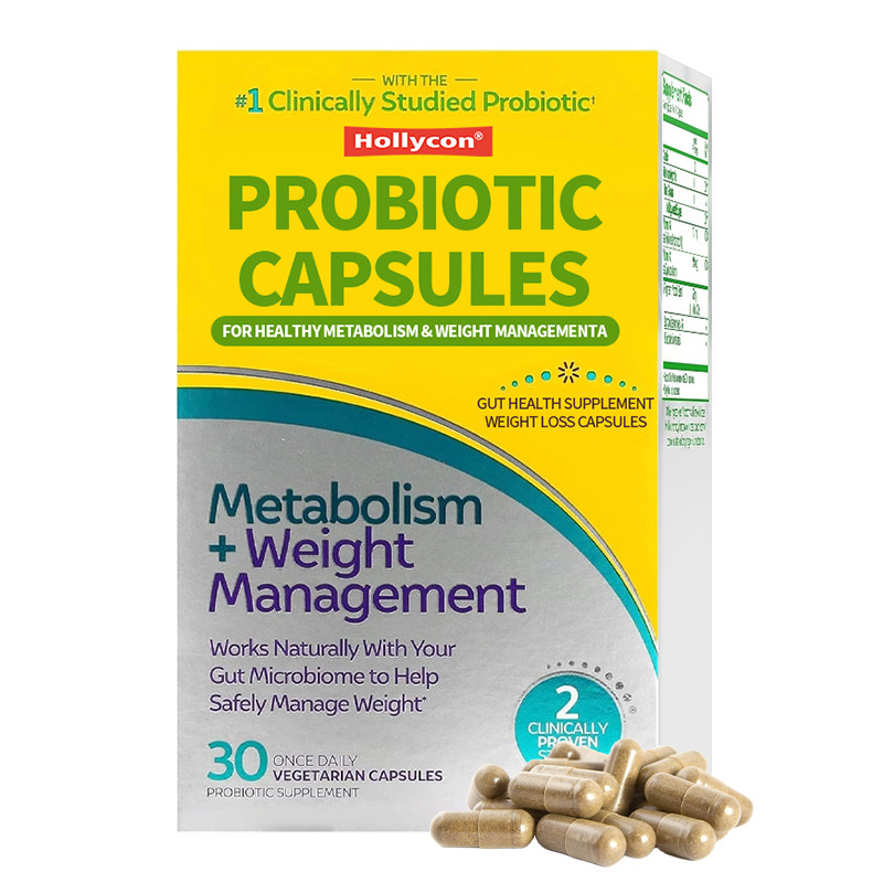 Probiotic Capsules For Healthy Metabolism Weight Management Gut Health Supplement Weight Loss Capsules