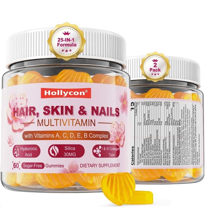 OEM & ODM Support Gummy Natural Ingredients for Women Multivitamin Sugar-Free Gummies