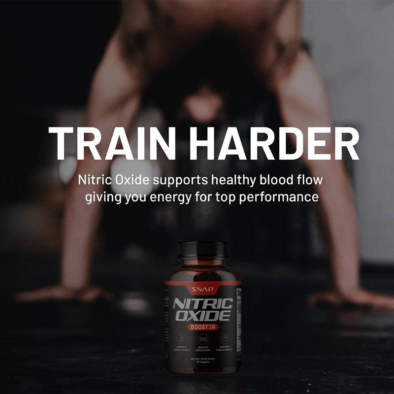 OEM Nitric Oxide Capsules Boost Energy PreWorkout Improve Muscle Recovery Post Work Supplement