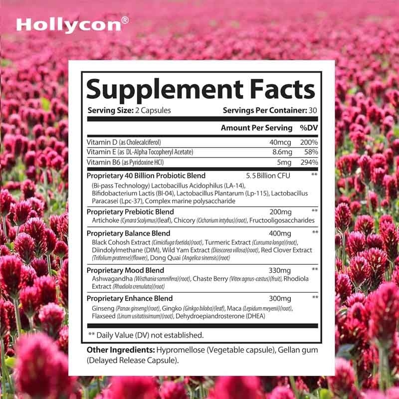 OEM& ODM Hormonal Balance Gut Health for women Menopause Relief Health Capsules