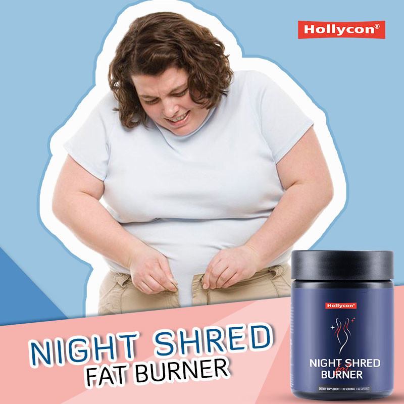 Night Shred Fat Burner and Natural Sleep Support Fast Lose Weight Appetite Suppressant Slimming Capsules