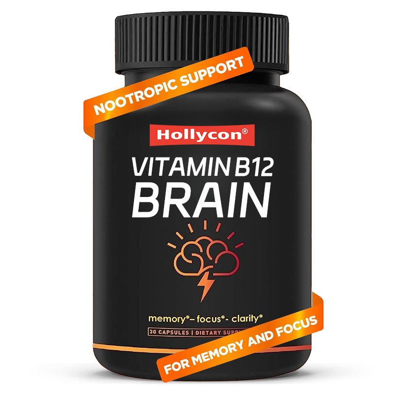 OEM Support Vital Vitamins Brain Supplements for Memory Vitamin B12 Brain Capsules