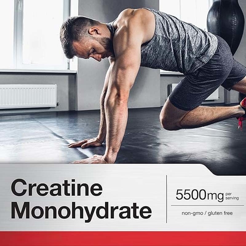 OEM Non-GMO Gluten Free Energy Support For Adults Creatine Monohydrate Capsule