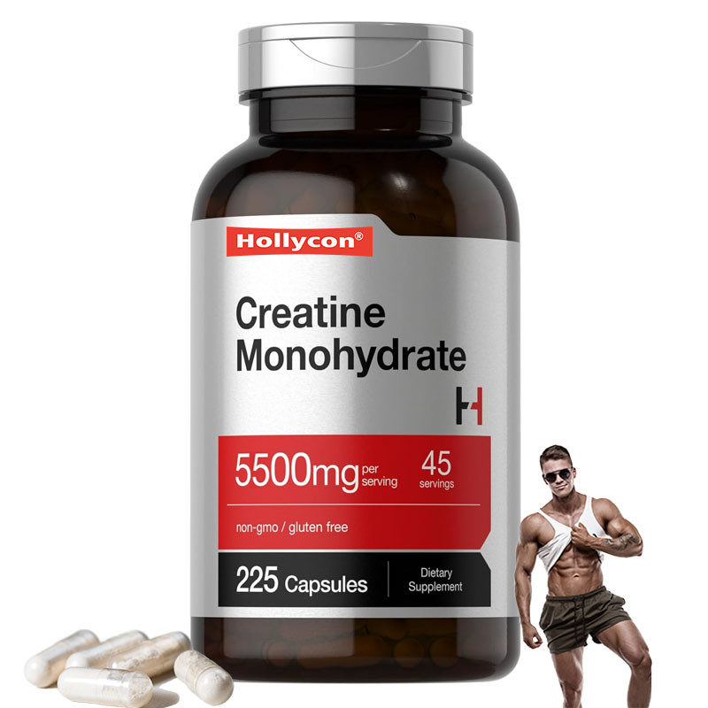 OEM Non-GMO Gluten Free Energy Support For Adults Creatine Monohydrate Capsule