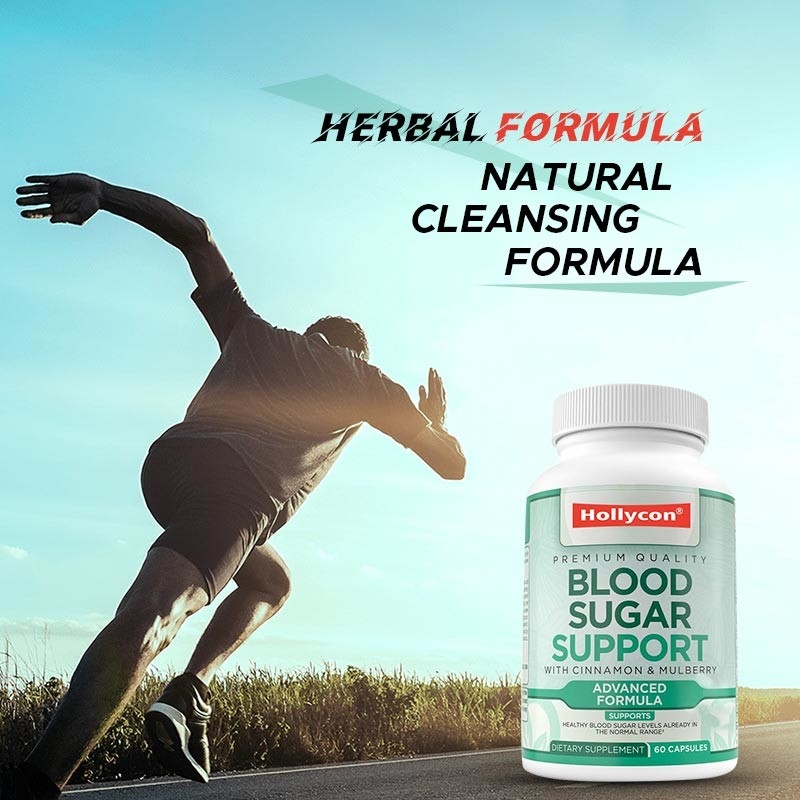 OEM Normal Blood Sugar Support Supplement Cinnamon Bitter Melon Mulberry Zinc Biotin Vitamin Herbal Supplement