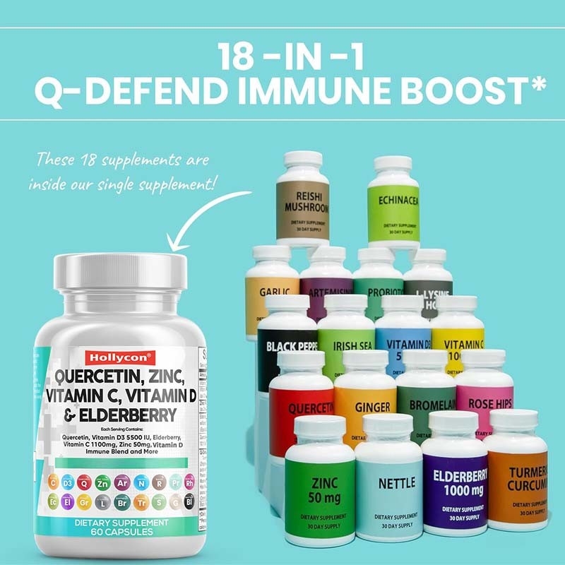 OEM Allergy Relief Lung Immune Defense Support Supplement for Adults Dietary Capsules